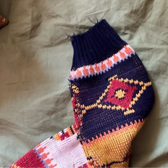 Colorful Geometric Pattern Sweater - Picture 2 of 6